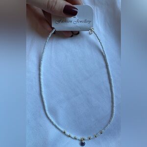 Fashion Jewelry White Evil Eye Necklace